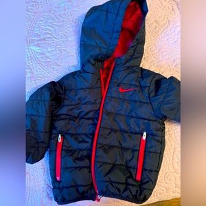 Nike puffer coat.  Size 2T